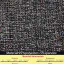 VFSHOW Womens 2024 Fall Work Business Office Dresses Tweed Crew Neck Buttons Slimming Peplum Fit and Flare A Line Dress (S)