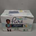 Pampers Pure Baby Diapers, Size 4 (22-37 lbs), 108, Up to 100% Leakproof, Premium Hypoallergenic Soft Diapers