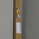 Fun Memories 36 Inch Floating Shelves for Wall - Wall Shelves with Lip Set of 4 - Nursery Bookshelf for Storage - Picture Ledge Shelf for Bedroom - Living Room - Kitchen - Oak Color