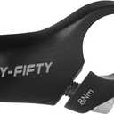 FIFTY-FIFTY Bike Bar Ends, Mountain Bike Handlebar Ends, Aluminium Alloy MTB Bicycle Bar Extender