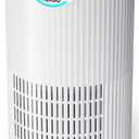 Air Purifiers for Home Large Room Up to 1680 Ft, Tailulu H13 HEPA Air Filter Cleaner, 360 Air Intake & Outlet,Smoke Dust Pollen,15dB Sleep Mode Air Purifiers for Bedroom Living Room, Kitchen, Office (White)