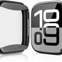 [2 Pack] JULK 42mm Black Case with Screen Protector for New Apple Watch 11 (2025), Slim Guard Bumper, Full Coverage Soft TPU Protective Cover for iWatch Series 11/10 42mm (1 Black + 1 Transparent), Series 11/10 - 42 mm