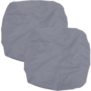 Milisten 2pcs Modern Pu Chair Cover for Dining Room Elastic Chair Protectors Covers Floor Protectors for Dining.  36-48cm/14.17-18.90in