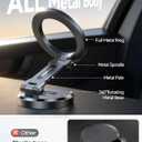 JOYROOM Fits MagSafe Car Mount, [All-Metal] Magnetic Phone Holder for Car with Strong Magnets, 360 Adjustable iPhone Car Mount, Car Accessories for Women Men, for iPhone 17 Pro Max 16 15 14 13 12