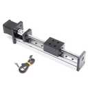 150mm Length Travel Linear Stage Actuator with Square Linear Rails Ballscrew SFU1204 with NEMA17 Stepper Motor for DIY CNC Router Parts X Y Z Axis