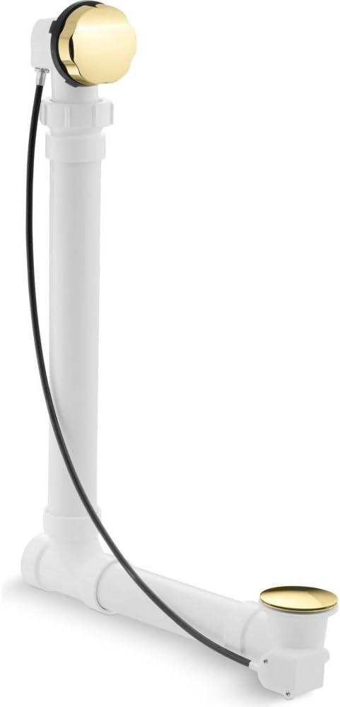 KOHLER CLEARFLO CABLE BATH DRAIN WITH PVC PIPE