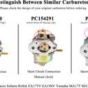 RUIXING OEM EA190V Carburetor for Subaru Robin EA175V EA190V 2700PSI 3100PSI Yamaha MA175 MA190 MA190S5050 Pressure Washer