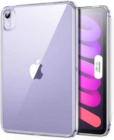 ESR for iPad Mini 7 A17 Pro Case, iPad Mini 7th/6th Generation Case (2024/2021), Slim and Light, Shock and Drop Protection, Yellowing Resistant, Hard Back, Supports Pencil Pro & Pencil(USB-C), Clear