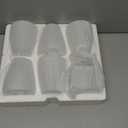 EVEREST GLOBAL Hobnail Old Fashion Iced Beverage Tumblers vintage glassware 10 oz. set of 6 Glass Cup for Water Wine Soda Whiskey Juice Milk Beer Iced-tea for Dinner Parties Bars Restaurants (Clear)