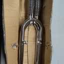 1 inch Threaded Bicycle Fork 26" Dual Springer Suspension Bike Fork, Classical Fork for Cruiser Chopper Bike, Disc Brake