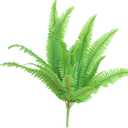 Indoor Hanging Fernwort Leaf Ornament Lifelike Artificial Plant for Bedroom Wall Decor Faux Greenery for Home Decoration No Watering Easy Maintenance