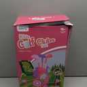 Liberry Toddler Golf Set for 2 3 4 Years Old Girls Boys, Upgraded Kids Golf Cart with Golf Cornhole Board & Putting Mat, Indoor and Outdoor Golf Toys Birthday Gift, Pink