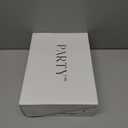 PARTY Women's Fashion Sneaker Lace Up Low Top Comfortable Cushioned Walking Shoes,Podcast,RED Glitter,7.5