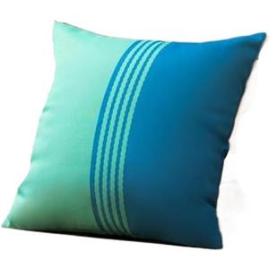 Outdoor Waterproof Pillow Cover, Washable and Reusable Pillow Cover, Outdoor-Specific, Replacement Cover only, 18 * 18 inches(B)