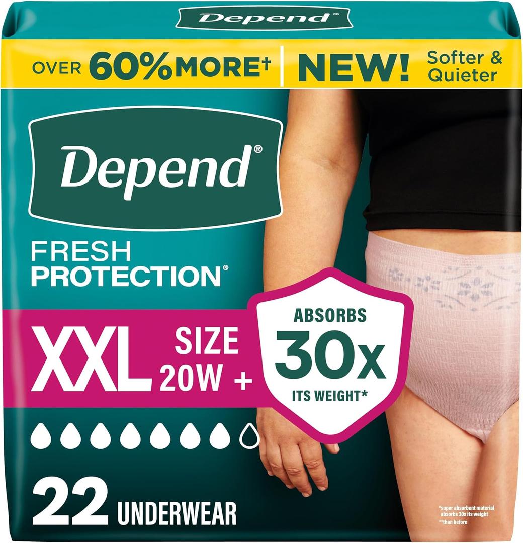 Depend fresh protection XXL