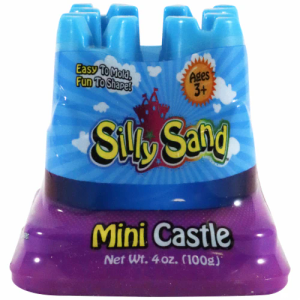 Silly Sand Mini Castle, 4.5 oz, Pack of 3