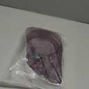 Short Bob Wig with Bangs 16 Inch Shoulder Length Loose Curly Wavy Synthetic Wig Colorful Cosplay Costume Wigs for Women & Girls (Wine Purple)