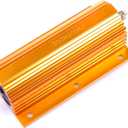 300 Watt 200 Ohm 5% Wirewound Resistor Electronic Aluminium Shell Resistor Gold (200 Ohm)