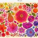 Elena Essex 1000 piece Puzzle for Adults - Flowers in Bloom | Puzzles for Adults 1000 Pieces | Colorful Floral Rainbow Gradient Jigsaw | jigsaws Size 20x28 inches
