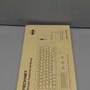 TECKNET Wireless Keyboard and Mouse Combo, Mini Cordless Computer Keyboard and Mouse Set 2.4GHz, Silent Adjustable 1600 DPI, Quiet Click, Lag-Free for Computer, Laptop, PC, Windows, Mac, Chrome OS (Black)