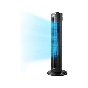 PELONIS 30 Inch Oscillating Tower Fan with 3 Speed Settings and Auto-off Timer, Standing Fan PFT28A2BBB, Black, medium