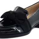 Bandolino Women's Lindio Loafer (8, Black Patent)