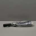 MEXAU 6PCS Small Tension Curtain Rod 27 to 38 Inch, Black Short Curtain Rods No Drilling, Loaded Expandable Spring Curtain Rods for Windows Kitchen, Closet, Cupboard, Door, Bookshelf