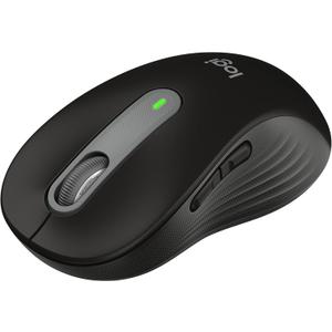 Logitech Signature M650 L Full Size Wireless Mouse - For Large Sized Hands, 2-Year Battery, Silent Clicks, Customizable Side Buttons, Bluetooth, for PC/Mac/Multi-Device/Chromebook - Black