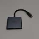 USB C to Dual HDMI Adapter 4K@60hz, Type C to HDMI Splitter Extended Display for MacBook/MacBook Pro Air Dell XPS13/15, Samsung Galaxy S9/S9+ [MST Mode (Extended displays) Only for Win OS]