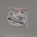 39" Side Open One Cord Hider (<1/4") for Wall Mounted Tv,Silicone Flexible Cable Cover to Hide Conceal Cords Along Wall,Wire Raceway Management Cable Concealer Channel,Electric Cord Organizer,White