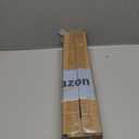 Curtain Rods for Windows 16-116 inch,3/4 inch Heavy Duty Adjustable Decorative Curtain Rod with Modern Finials,Window Rods for Bedroom, Living Room,Patio and Kitchen (Black)