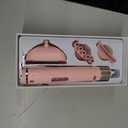 Discala Dog Dryer, Dog Grooming Blow Dryer Kit with Slicker Brush for Pet, High Velocity Blow Dryer for Dogs with Adjustable Speed and Temperature for Dog Grooming Supplies and Home Use, White