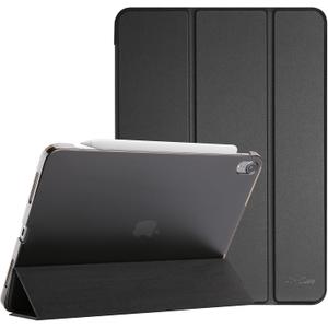 ProCase Smart Case for iPad Air 11-inch M3 M2 2025 2024/10.9 Air 5th 4th Generation 2022 2020, Protective Cover for Air 5 4 -Black | M3, M2, 2025, 2024, 2022, 2020