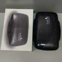 Travel Pill Organizer Large Portable Medication Fullicon Oversize 8 Compartment Pill Box, Vitamin Travel Case Pill Holder - Airtight & Moisture proof (Black)