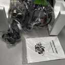 Water Transfer Pump 110V Shallow Well Pump 1.2HP 1200GPH Electric Portable Garden Pressure Booster Pumps for Sprinkler Irrigation Lawn with Adapters, Green