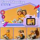 Purple Unicorn Kids Camera Toys for Girls Age 3-8, LETONGJH HD 1080P Toddler Digital Video Camera with 32GB SD Card & Selfie Mode, Shockproof Christmas Birthday Gifts for 4 5 6 7 Year Old