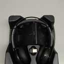 LEVN Wireless Headset, Wireless Headset with Mic for Work, AI Noise Cancelling, 65 Hrs Working Time, Bluetooth Headphones with Microphone from Computer/Call Center/Teams (Black)