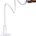 Lamicall Gooseneck Phone Holder for Bed, Stable Flexible Arm Stand for Desk