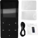 128GB MP3 Player with Bluetooth, Portable Music Player with Built-in Speaker, Enjoying Your Digital Music and Audiobooks Anytime,Includes FM Radio,Recorder,E-Book,and Comes with Earphones