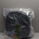 SUNROX Gel Memory Foam Chair Cushions, FadeShield Water-, Stain-Resistant Durable Reversible Seat Cushion Pads with Ties for Indoor/Outdoor Kitchen Dining Office 17"x16" Set of 4, Midnight