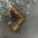 Twinkle Star 90 Degree Garden Hose Elbow with Shut Off Valve 1 Pack, 3/4" Heavy Duty Hose Adapter, Solid Brass Gooseneck Garden Hose Connector