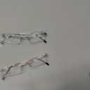 Success Eyewear Reading Glasses 2 Pair Rimless Ultra Lightweight Readers for Men and Women