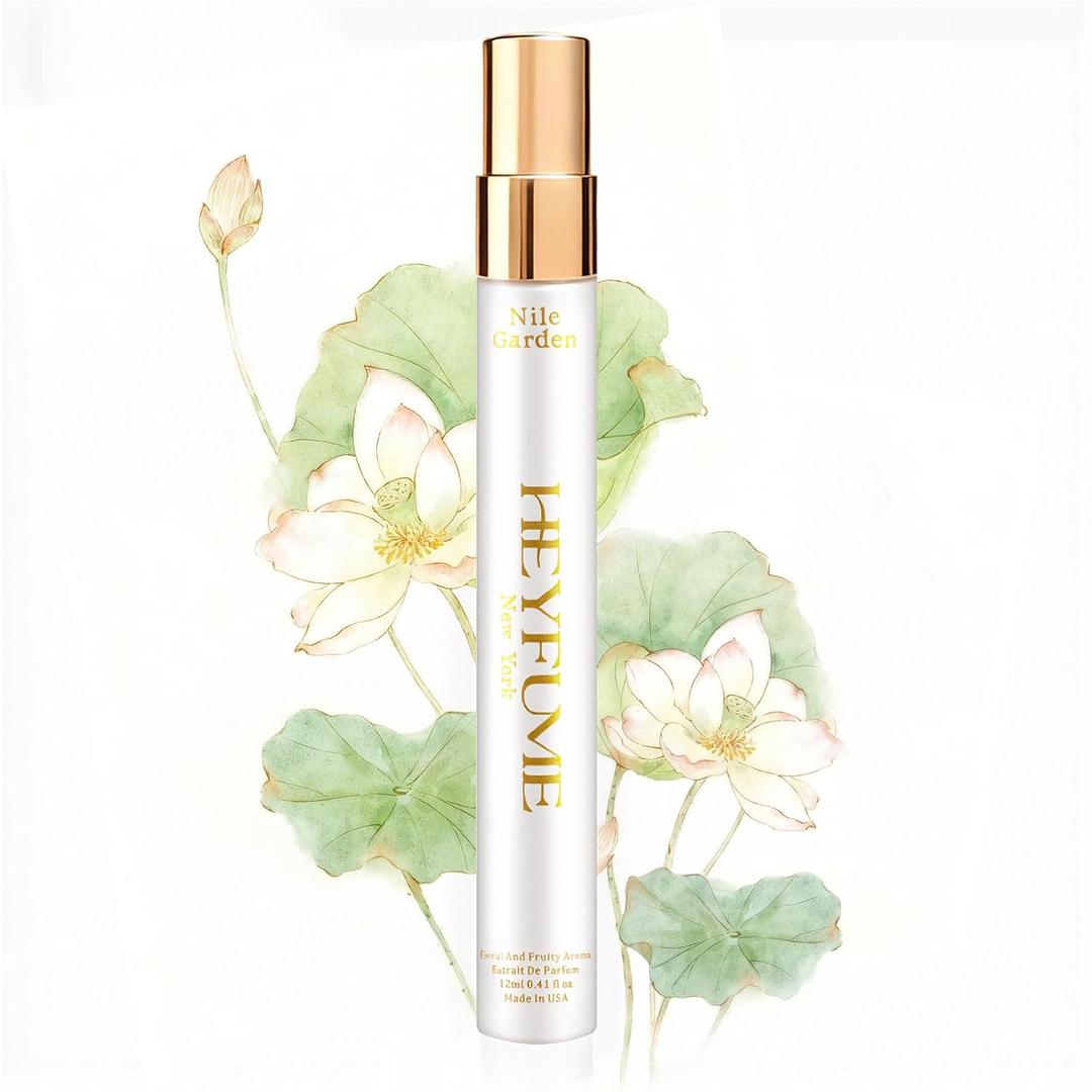 Floral & Fruity Perfume for Women: 0.41oz Premium Eau de Parfum Inspired by classic luxury garden fragrance notes - Long-Lasting Day & Night Travel Size Gift for Her