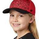 GADIEMKENSD Toddler Baseball Hat with Kaleidoscope Pattern, UV Protection Baby Sun Cap for Kids, Breathable Toddler Baseball Caps for Boys Girls Summer Beach School Yellow Black 2-5T