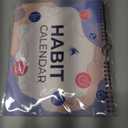 Clever Fox Habit Calendar Circle  24-Month Inspirational Daily Habit Tracker with Colorful Pages  Routine & Goal Planner Journal (White & Lavender)