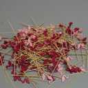 PARTYHIPPO Bamboo Cocktail Picks 200 Pack – Flamingo Toothpicks 4.7 Inch Cocktail Sticks for Appetizers, Fruit, Cheese, Drinks, Party Supplies (Flamingo)