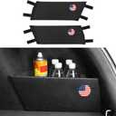 2PCS Rear Trunk Organizer Side Divider Board Compatible with Honda Civic 10th Gen 2016 2017 2018 2019 2020 2021 Car Accessories - ONLY for Hatchback