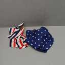 Realeaf 4th of July Dog Bandanas 2 Pack, Reversible American Flag Pet Scarf for Boy and Girl, Premium Durable Fabric, Patriotic Bandana for Large and Extra Large Dogs (X-Large)