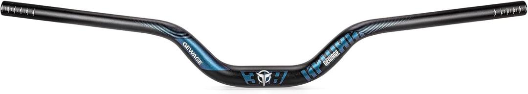 31.8 Bike Handlebar - 25mm, 55mm, 70mm, 90mm,120mm Riser Handlebar - 780mm Aluminium Alloy Mountain Bike Bicycle Handlebars (70mm Rise)