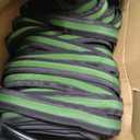 Garden Hose 100ft, Non-Expanding Water Hose, 8 Function Nozzle, Flexible Ultra-Light, Anti-Kink, Wear-Resistant, Portable, Easy Storage, Hose with 3/4 for Outdoor, Garden, Yard and Lawn, Black Green